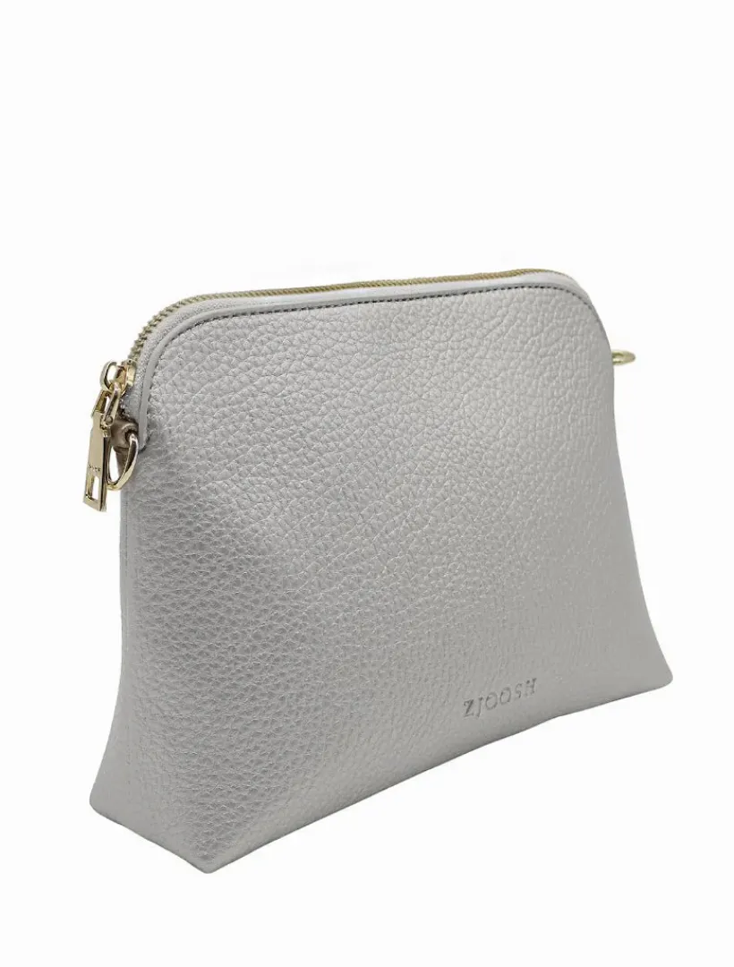 Cross Body Bags*Zjoosh Hudson Cross Body Bag Silver