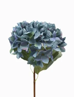 Flowers*Zjoosh Hydrangea Stem 52cm Antique Blue AntiqueBlue