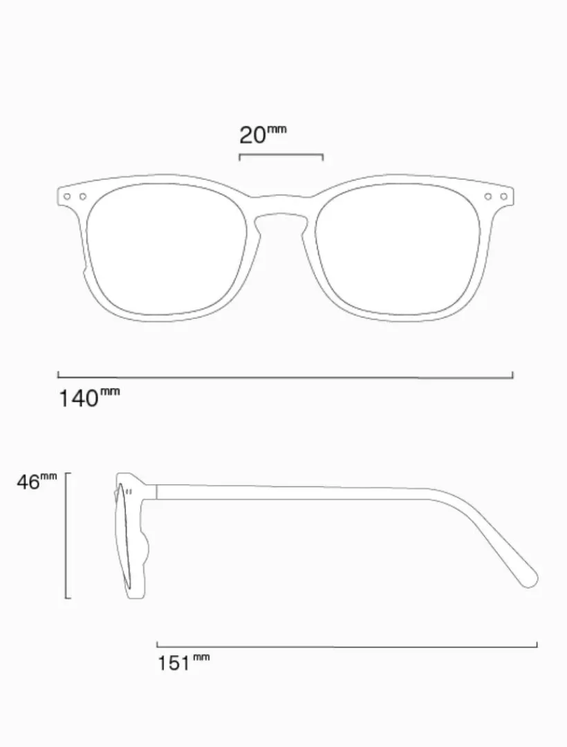 Reading Glasses*Izipizi Reading E Light Tortoise LightTortoise