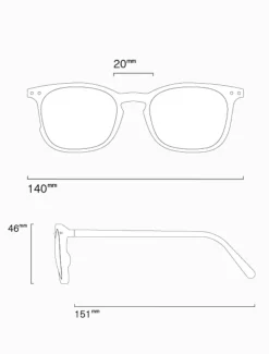 Reading Glasses*Izipizi Reading E Tortoise