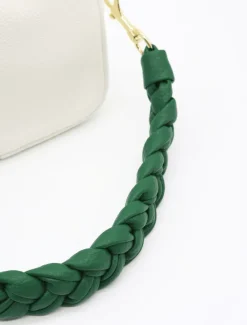 Bag Straps|Bag Straps*Zjoosh Jacie Plaited Strap - FINAL SALE Green