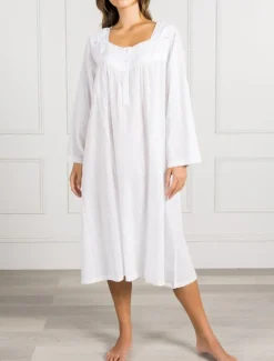 Pyjamas|Loungewear*Zjoosh Janelle Nightdress White