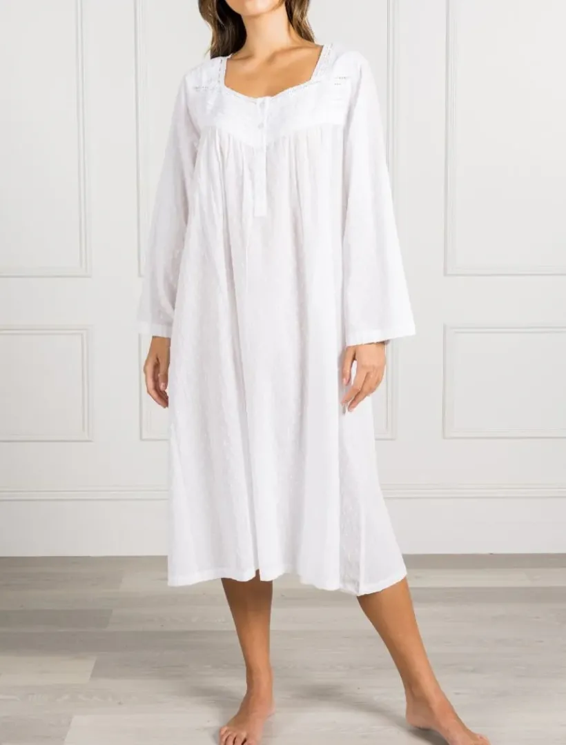 Pyjamas|Loungewear*Zjoosh Janelle Nightdress White