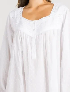 Pyjamas|Loungewear*Zjoosh Janelle Nightdress White
