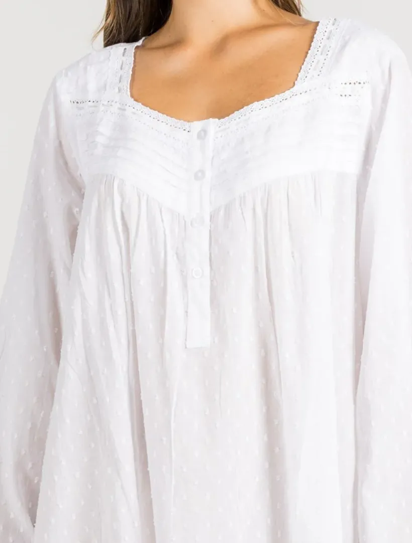 Pyjamas|Loungewear*Zjoosh Janelle Nightdress White
