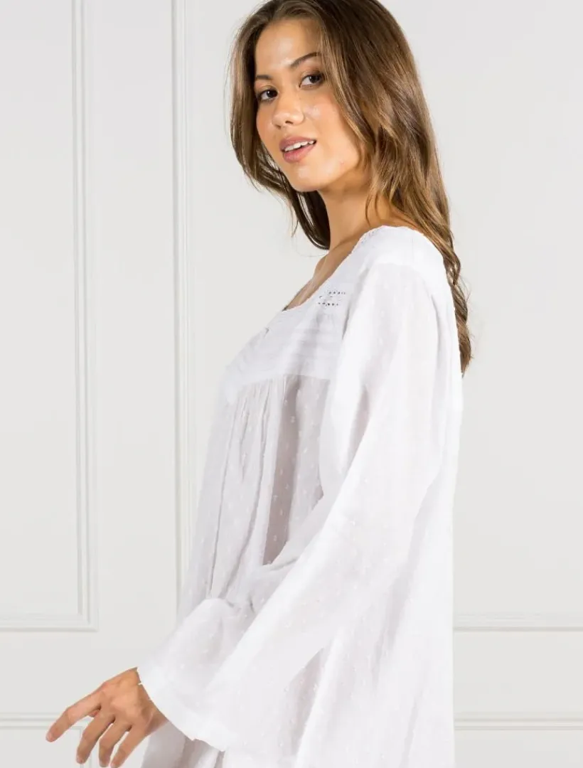 Pyjamas|Loungewear*Zjoosh Janelle Nightdress White
