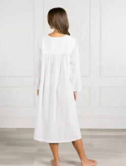 Pyjamas|Loungewear*Zjoosh Janelle Nightdress White