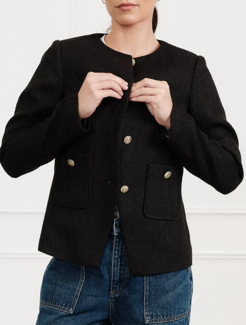 Jackets And Coats*Zjoosh Jeanne Jacket Black