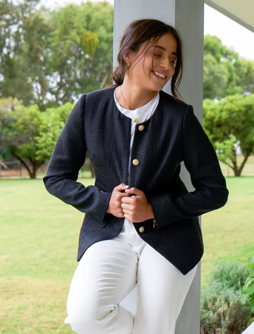 Jackets And Coats*Zjoosh Jeanne Jacket Black