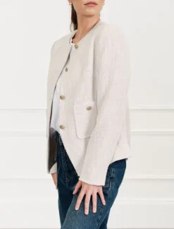 Jackets And Coats*Zjoosh Jeanne Jacket Bone