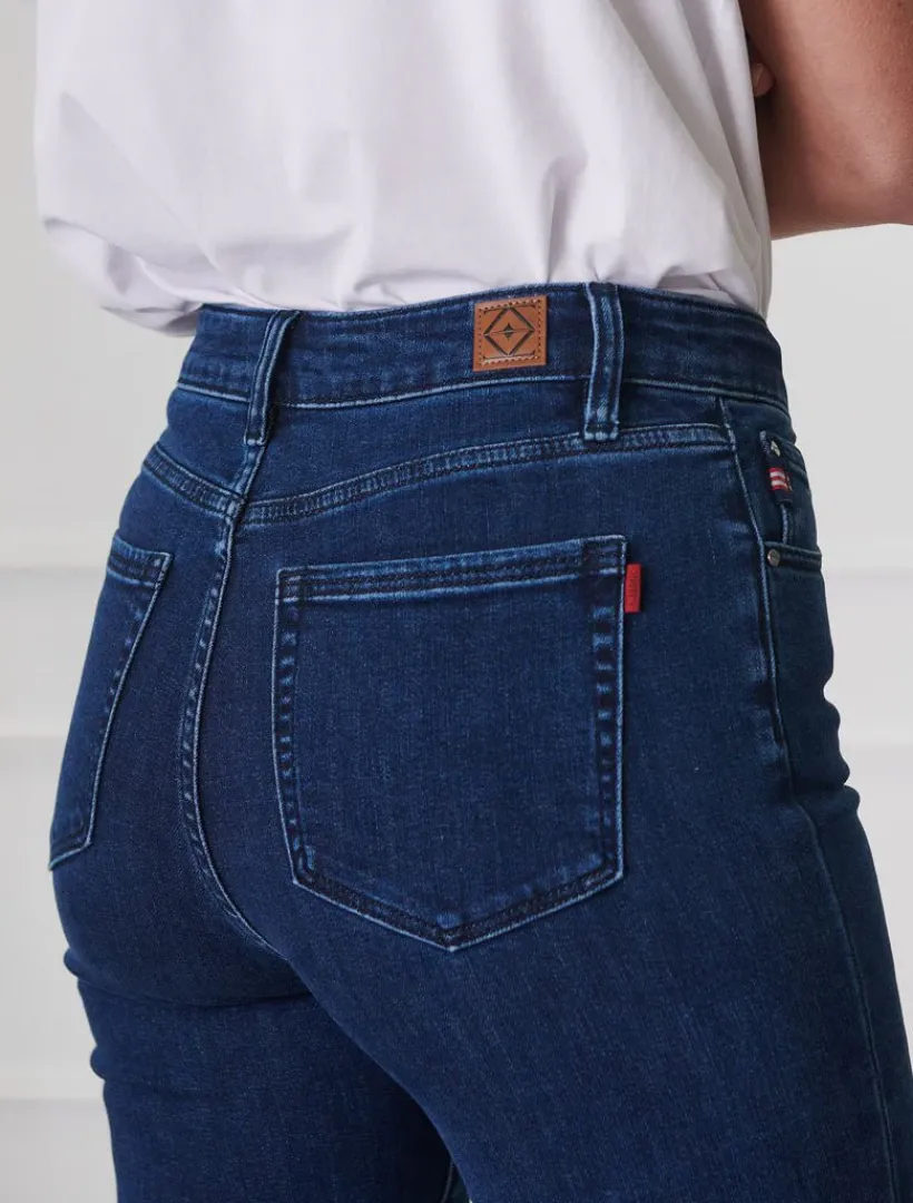 Pants*Zjoosh Jenna Straight Leg Jean Indigo