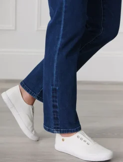 Pants*Zjoosh Jenna Straight Leg Jean Indigo