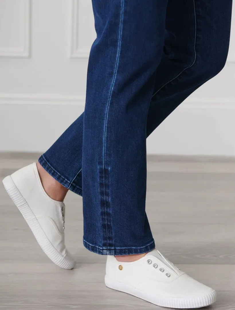 Pants*Zjoosh Jenna Straight Leg Jean Indigo