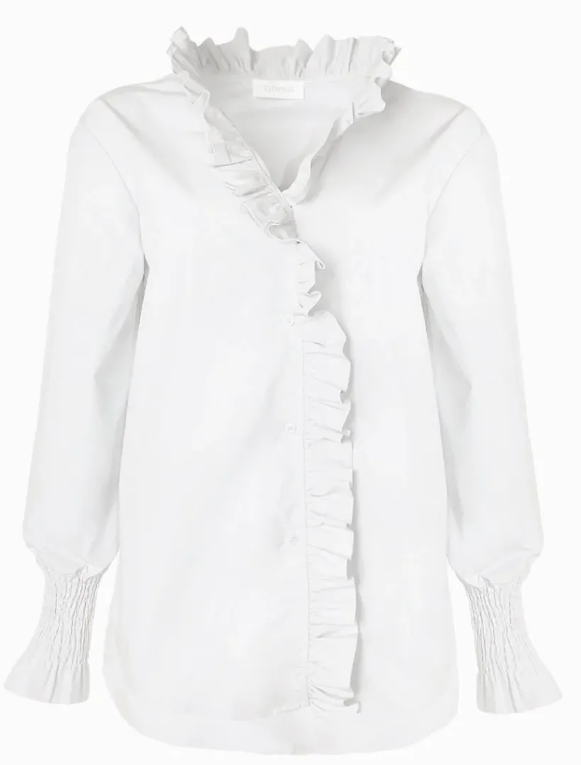 Shirts And Tops*Zjoosh Jessica Shirt White
