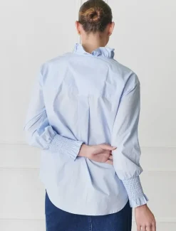 Shirts And Tops*Zjoosh Jessie V Shirt Blue