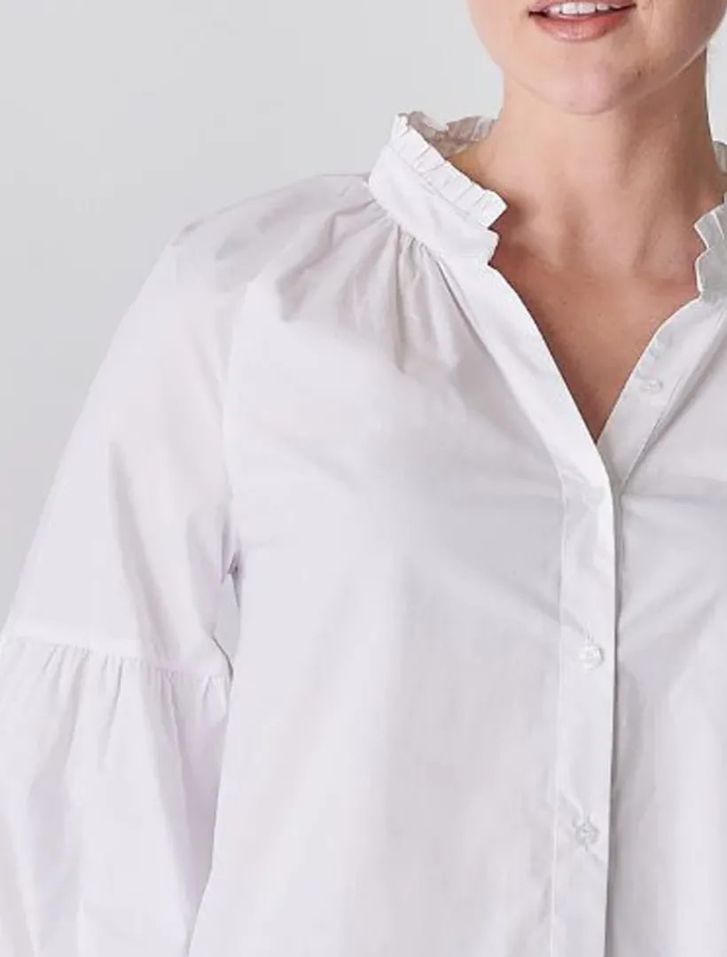 Shirts And Tops*Zjoosh Jo Shirt White
