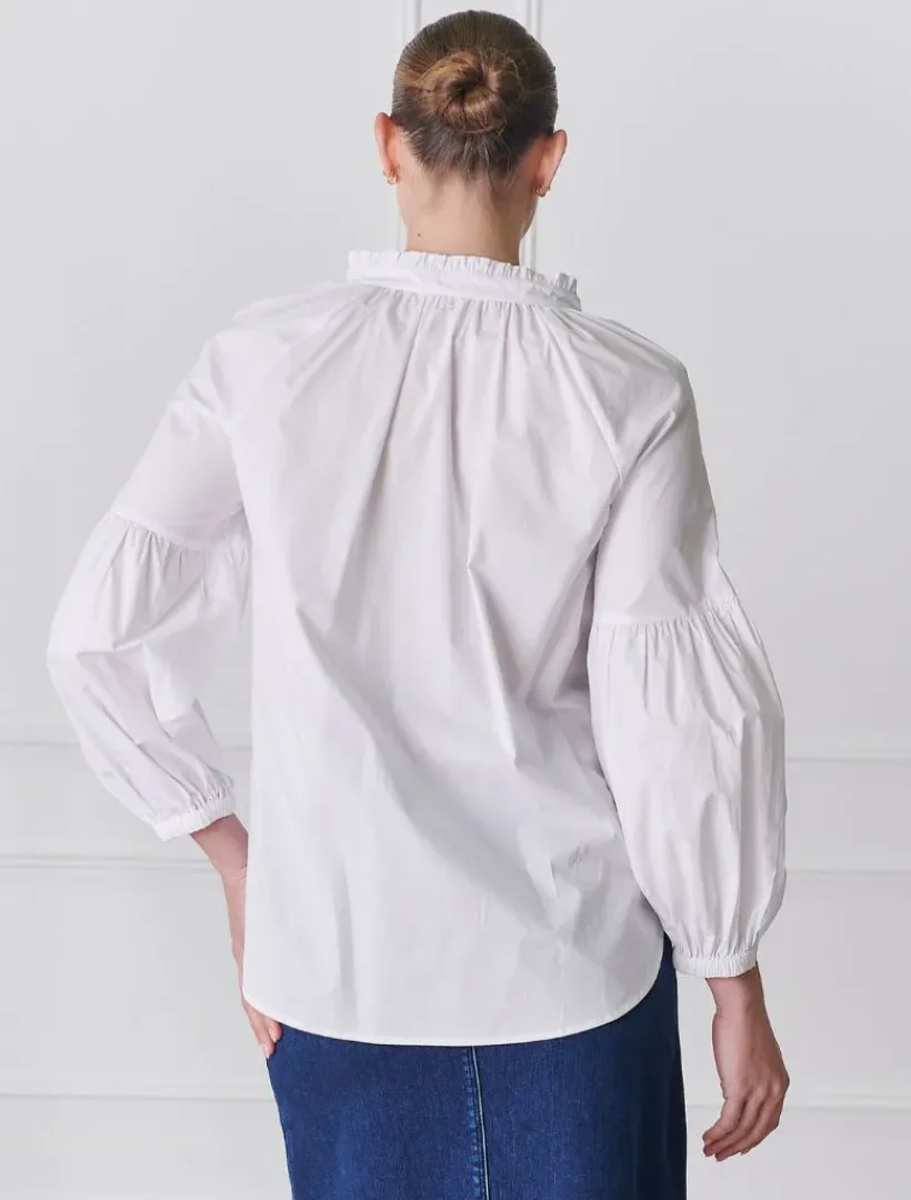 Shirts And Tops*Zjoosh Jo Shirt White