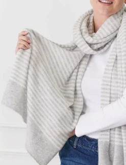 Cashmere Scarves|Scarves*Zjoosh Joseph Cashmere Scarf Beige Ivory BeigeIvory
