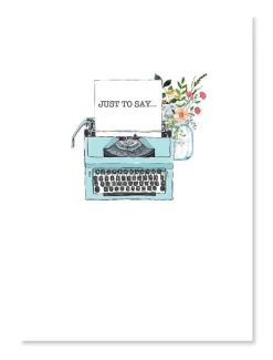Stationery*Zjoosh Just to say Card