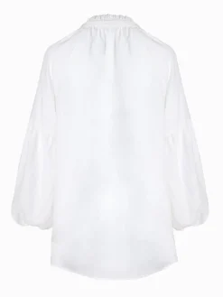 Shirts And Tops*Zjoosh Kell Shirt Linen White