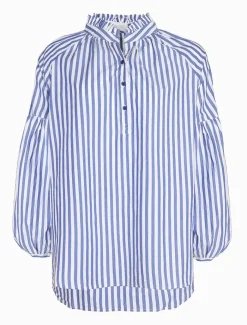 Shirts And Tops*Zjoosh Kell Shirt Stripe Blue