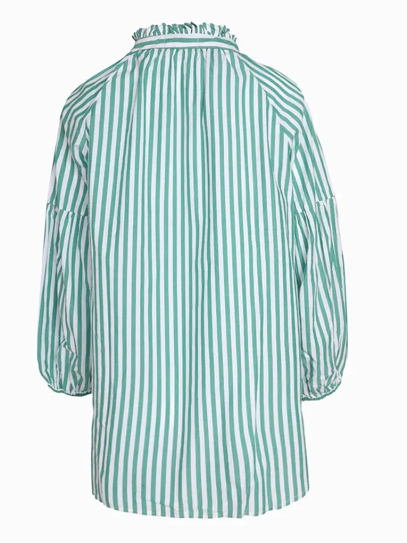 Shirts And Tops*Zjoosh Kell Shirt Stripe Green