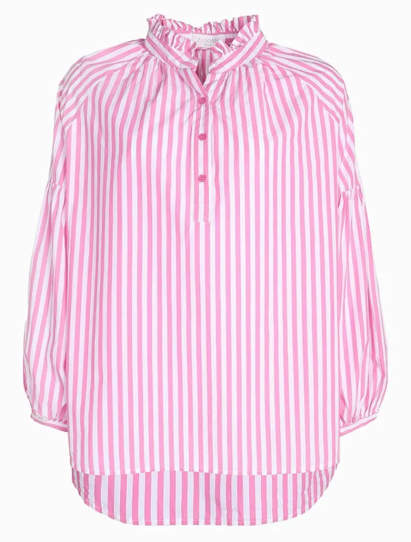 Shirts And Tops*Zjoosh Kell Shirt Stripe Pink