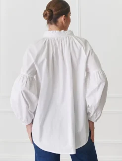 Shirts And Tops*Zjoosh Kell Shirt White
