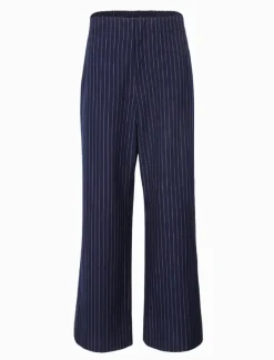Pants*Zjoosh Kirsty Chalk Striped Pant Navy