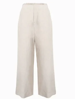 Pants*Zjoosh Kirsty Linen Pant - FINAL SALE Oatmeal