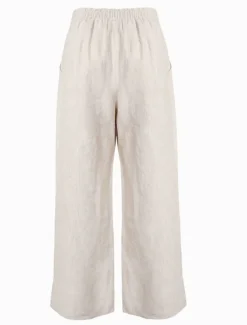 Pants*Zjoosh Kirsty Linen Pant - FINAL SALE Oatmeal