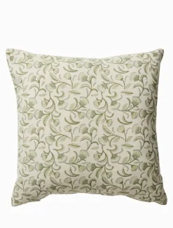 Cushions*3rd Party Other Lalita Block Print Cushion 50cm x 50cm Green