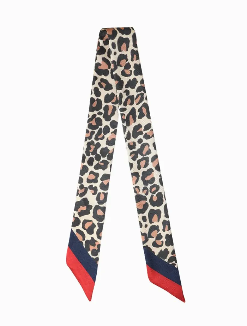Fashion Scarves|Scarves*Zjoosh Leopard Narrow Scarf