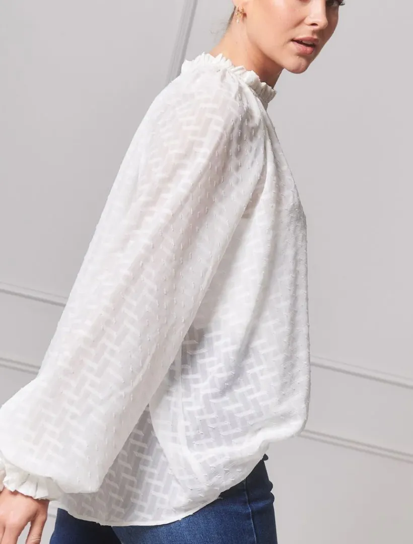 Shirts And Tops*Zjoosh Lila Top - FINAL SALE White