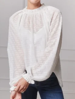 Shirts And Tops*Zjoosh Lila Top - FINAL SALE White