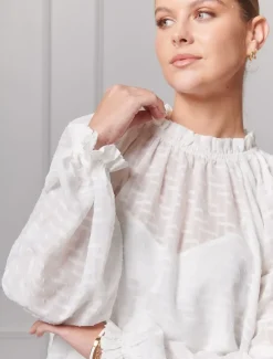 Shirts And Tops*Zjoosh Lila Top - FINAL SALE White