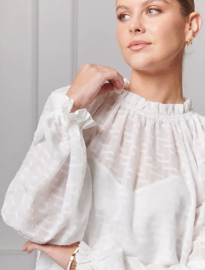 Shirts And Tops*Zjoosh Lila Top - FINAL SALE White