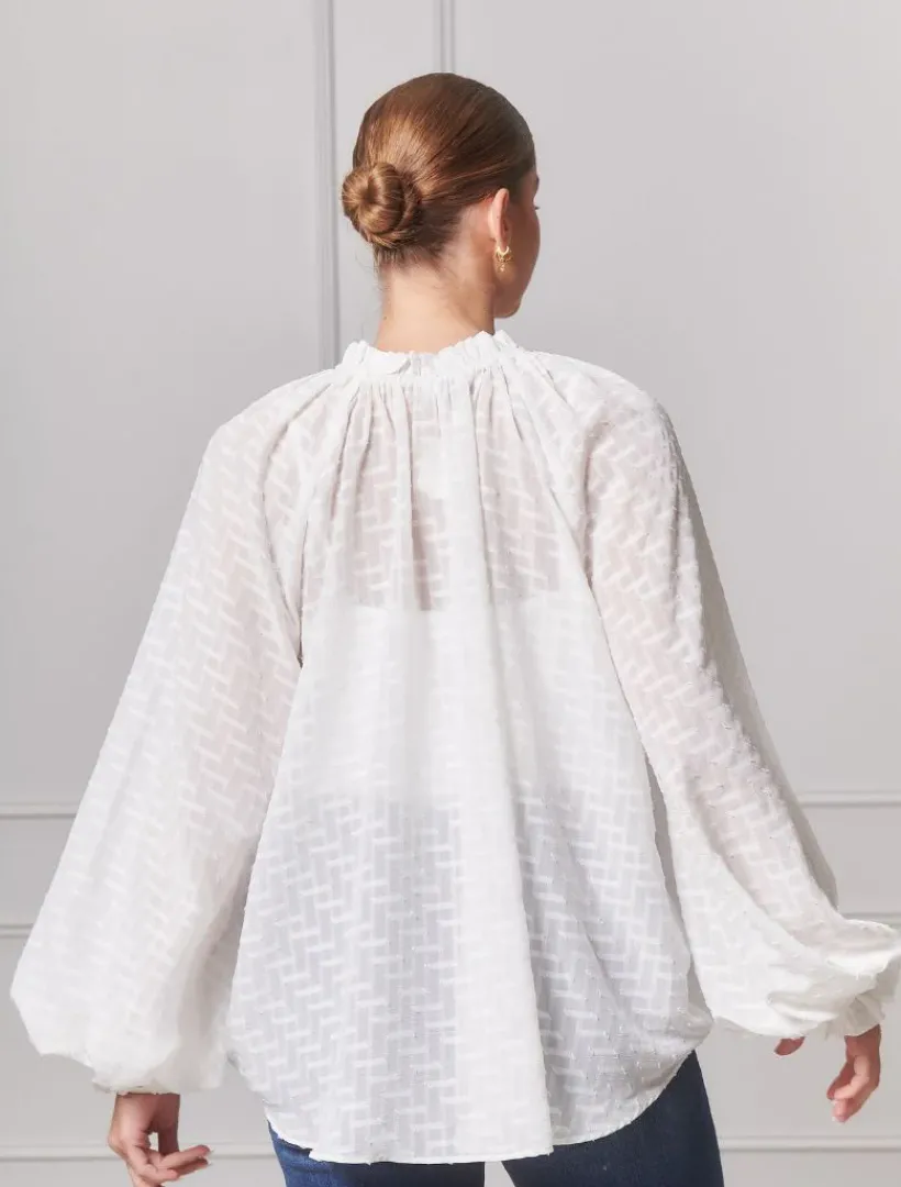 Shirts And Tops*Zjoosh Lila Top - FINAL SALE White