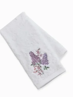 Towels*3rd Party Other Lilac Bouquet Hand Towel
