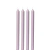 Unscented Candles*3rd Party Other Lilac 30cm Dinner Candle (Pack of 4)