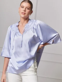 Shirts And Tops*Zjoosh Lillibet Top - FINAL SALE Blue