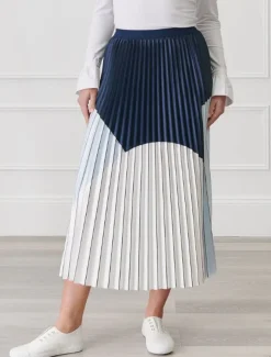 Skirts*Zjoosh Lily Pleat Skirt Multi Coloured MultiColoured