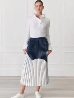 Skirts*Zjoosh Lily Pleat Skirt Multi Coloured MultiColoured