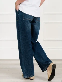 Pants*Zjoosh Lisa Wide Leg Jean Indigo