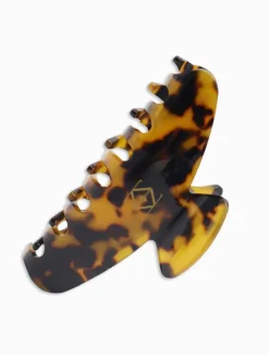 Hats & Hair Accessories*Zjoosh Logo Claw Clip Dark Tortoise