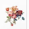 Stationery*Zjoosh Love Mum Bouquet Card