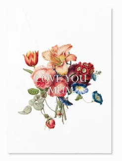 Stationery*Zjoosh Love Mum Bouquet Card