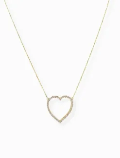 Lucienne - Zjoosh Premium|Necklaces*Zjoosh Lucienne Open Heart Necklace Gold