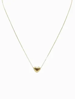 Necklaces|Gold Jewellery*Zjoosh Lucienne Tiny Heart Necklace Gold