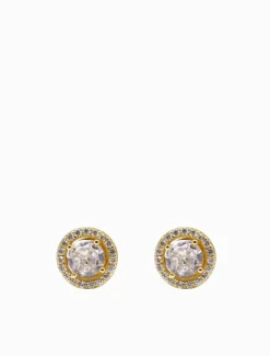 Lucienne - Zjoosh Premium|Earrings*Zjoosh Lucienne White Crystal Surround Studs